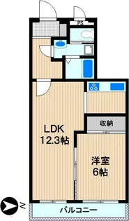 コンフォール鶴見【3階】の間取り