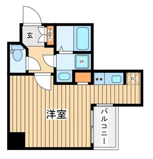 アヴァンツァーレ元町【11階】の間取り