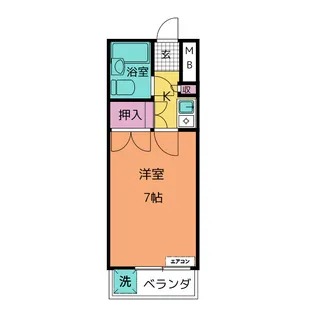 アシスト平針【2階】の間取り