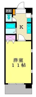 クイーン509【5階】の間取り