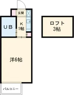 シティパレスJR郡山駅前【1階】の間取り