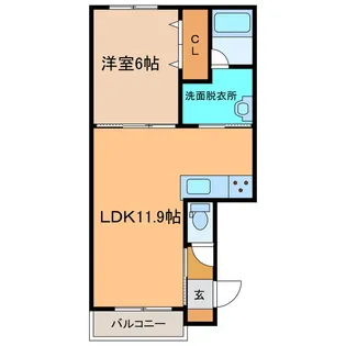 Ragdoll【2階】の間取り