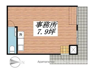 ナナミハイツ【1階】の間取り