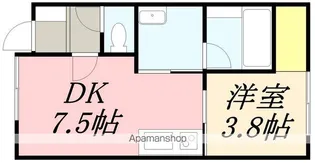 クリスタルタウン【2階】の間取り