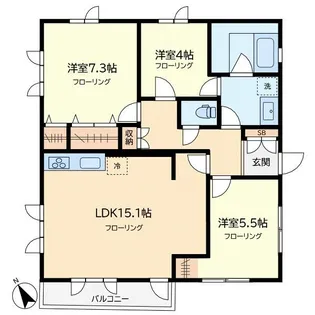 CITRUS HOUSE【2階】の間取り