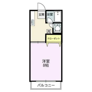 光ヶ丘コーポII【2階】の間取り