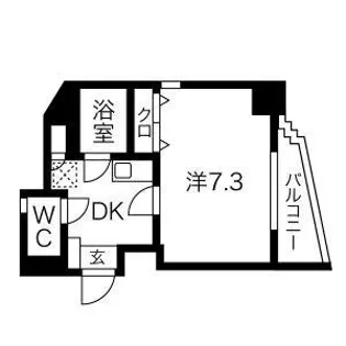 EFFORT-HONGO【5階】の間取り