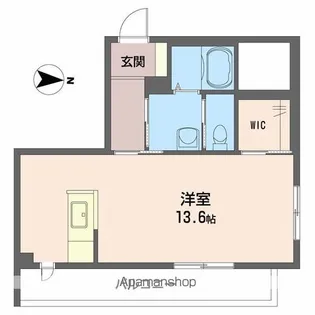 シャーメゾン佐古【2階】の間取り