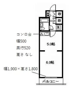 武王プラザ【2階】の間取り