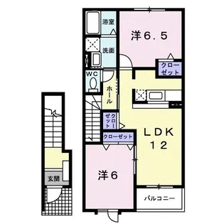 D-believe II【2階】の間取り