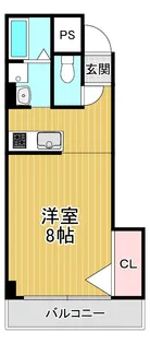 ドムール尼崎【1階】の間取り