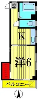 アドバンスシティ錦糸町【2階】の間取り