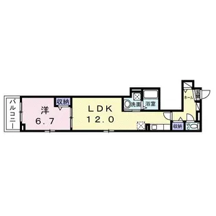 ヒカルサ泉大津条南町【3階】の間取り