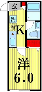 amber【2階】の間取り