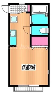 エサンス【1階】の間取り
