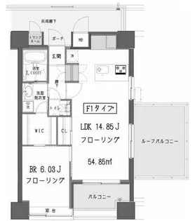 ガーデン蒲田【12階】の間取り