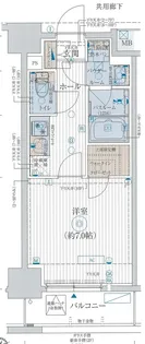 エステムプラザ池袋立教通り【8階】の間取り