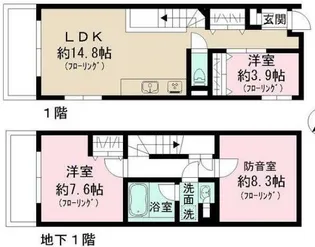 Admiral Himonyaの間取り