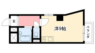 SENSE BLDG・今津駅前【6階】の間取り