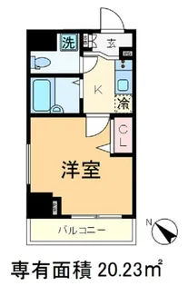 スカイコート田端第3【3階】の間取り