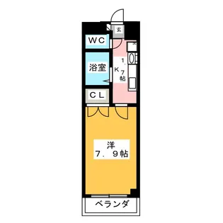 エム・ヴィラージュ【1階】の間取り
