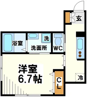 グランモア【2階】の間取り