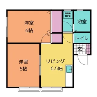 キャネックス・リナ【1階】の間取り