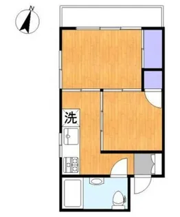 クラウンハイツ東中野【3階】の間取り