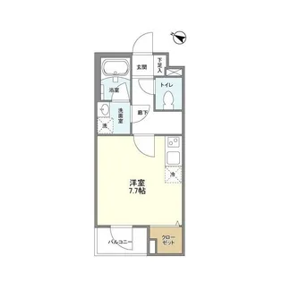 BPRレジデンス仙川【3階】の間取り