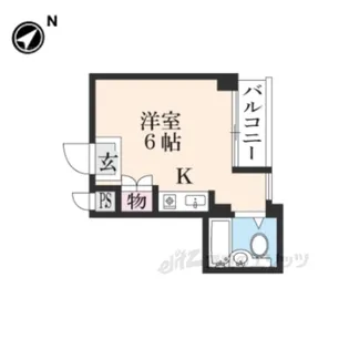 枚方パークアイランド125【2階】の間取り