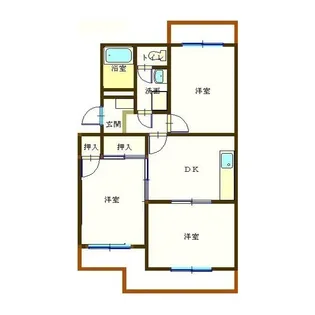 フェニックスマスダ【1階】の間取り