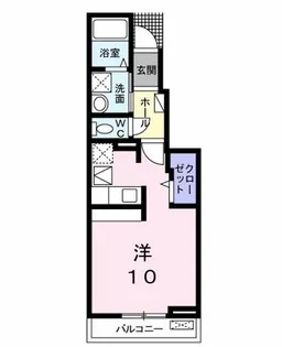 ドエル曙II【1階】の間取り