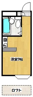 ベルピア北松戸第11【2階】の間取り