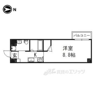 フクダ不動産新大宮マンション【2階】の間取り