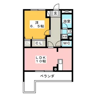 T-Box Tower【2階】の間取り