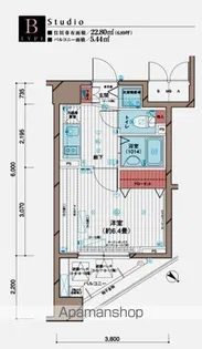 メインステージ五反田駅前【4階】の間取り