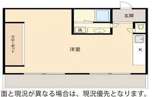ルネ中之島【6階】の間取り