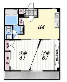 magnolia house【5階】の間取り