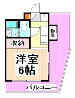 ドミールタカラ【4階】の間取り