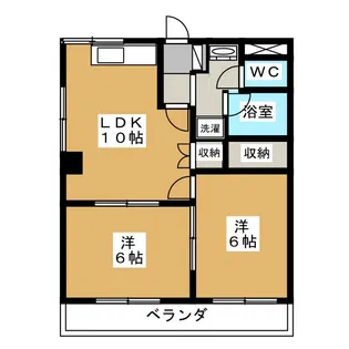 パインヒルズ【1階】の間取り