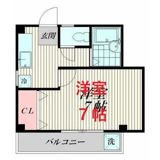 コーポビレッジ【3階】の間取り