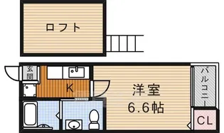 コンパートハウス本星崎【2階】の間取り