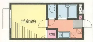 コーポプリッツ【1階】の間取り