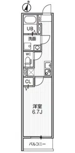 T s Cuore柴又II【1階】の間取り