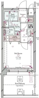 プラシア蒲田 THE GRAND RESIDENCE【3階】の間取り