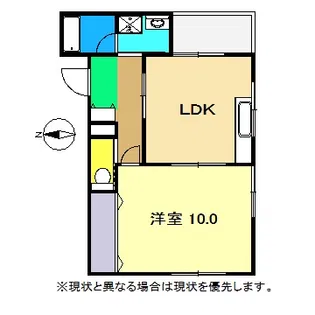 中澤ハイム【3階】の間取り