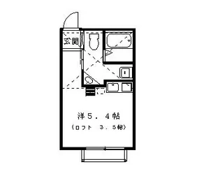 プラミネントII【1階】の間取り
