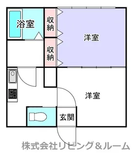 一心ビル【3階】の間取り