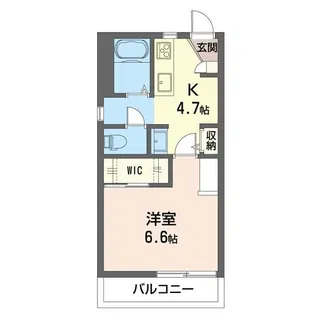 グリーンハイツ【2階】の間取り