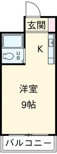 ハイファームマンション【2階】の間取り